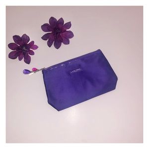 Purple Lancôme Make up Bag